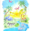 Load image into Gallery viewer, My Little Bible - Illustrated By Diane Le Feyer
