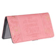 Load image into Gallery viewer, All Things Through Christ Philippians 4:13 Pink Checkbook Cover
