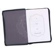 Load image into Gallery viewer, Be Strong &amp; Courageous Joshua 1:9 LuxLeather Journal
