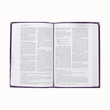 Load image into Gallery viewer, Personalized Custom Text Your Name The Passion Translation New Testament (2020 Edition) Large Print Violet Faux Leather

