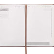 Load image into Gallery viewer, Baxter Undated Planner Brown Faux Leather
