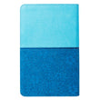Load image into Gallery viewer, Personalized KJV Giant Print Bible Two-Tone Blue Faux Leather w/Ribbon Marker King James Version
