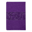 Load image into Gallery viewer, Personalized Custom Text Your Name The Passion Translation New Testament (2020 Edition) Large Print Violet Faux Leather
