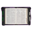 Load image into Gallery viewer, Strength &amp; Dignity Faux Leather Proverbs 31:25 Bible Cover Personalized Bible Cover For Women (MEDIUM)
