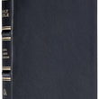 Load image into Gallery viewer, Personalized KJV Black Full Grain Leather Large Print Thinline Thumb Index
