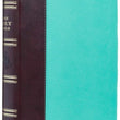 Load image into Gallery viewer, Personalized KJV Holy Bible Giant Print Turquoise and Brown Faux Leather Flexcover
