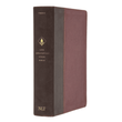 Load image into Gallery viewer, Personalized Custom Text Your Name NLT Life Application Study Bible Third Edition Large Print Red Letter LeatherLike Brown/Mahogany Indexed
