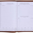 Load image into Gallery viewer, Personalized 2022 Refuge and Strength Brown Faux Leather Zippered Executive Planner
