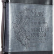 Load image into Gallery viewer, Joshua 1:9 Faux Leather Two-Tone Personalized Bible Cover for Men
