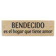 Load image into Gallery viewer, Bendecido es el hogar que tiene amor Spanish Wood Decor
