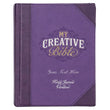 Load image into Gallery viewer, Personalized KJV My Creative Bible Purple Faux Leather Hardcover
