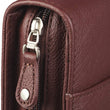 Load image into Gallery viewer, Grace Grain Faux Leather Russet Brown Personalized Bible Cover For Women

