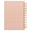 Load image into Gallery viewer, Through Christ Pink &amp; Brown Philippians 4:13 Wire-bound Journal
