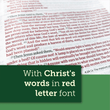 Load image into Gallery viewer, Personalized Custom Text Your Name NLT Life Application Study Bible Third Edition Large Print Red Letter LeatherLike Brown/Mahogany Indexed
