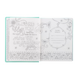 Load image into Gallery viewer, Personalized ESV My Creative Bible for Girls Teal Faux Leather Hardcover
