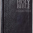 Load image into Gallery viewer, Personalized KJV Black Faux Leather Zippered Pocket Bible
