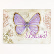 Load image into Gallery viewer, Purple Blessed Glass Cutting Board
