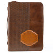 Load image into Gallery viewer, Brown I Know The Plans Bible Cover
