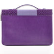 Load image into Gallery viewer, Purple John 3:16/Cross Bible Cover
