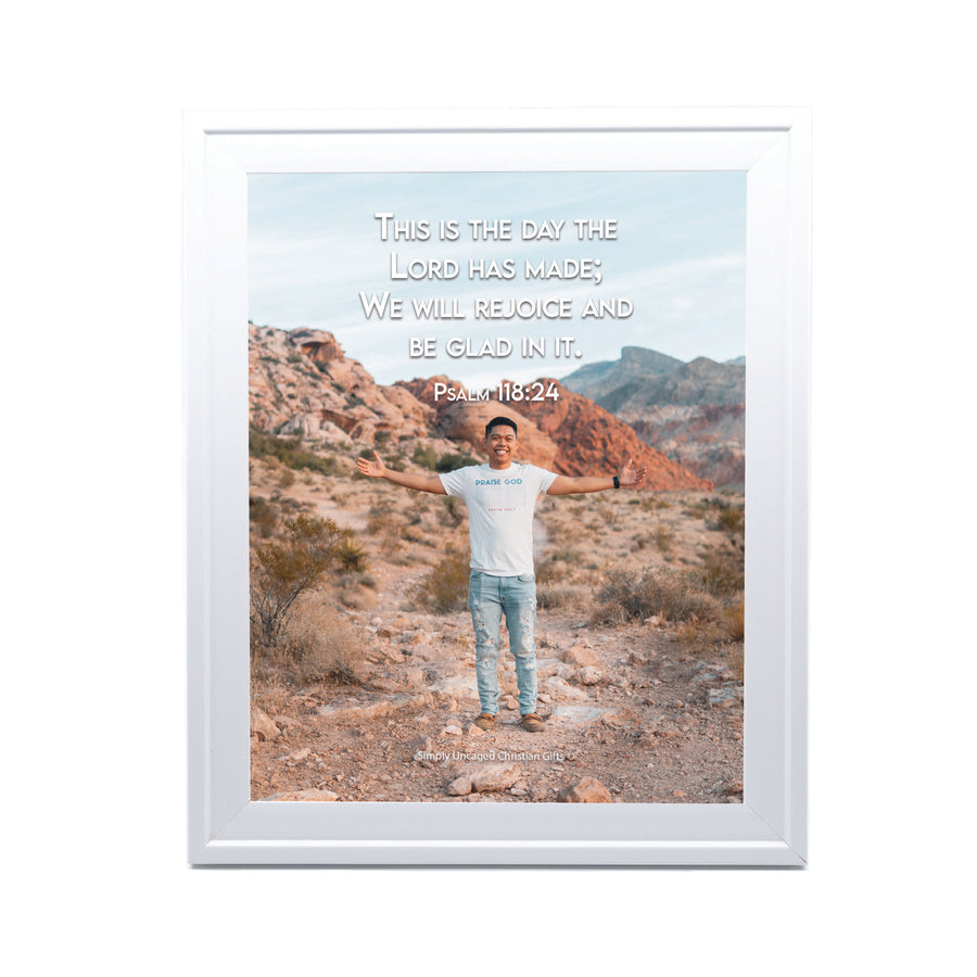 Psalm 118:24 Personalized Photo Verse