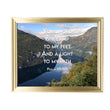 Load image into Gallery viewer, Psalm 119:105 Personalized Photo Verse
