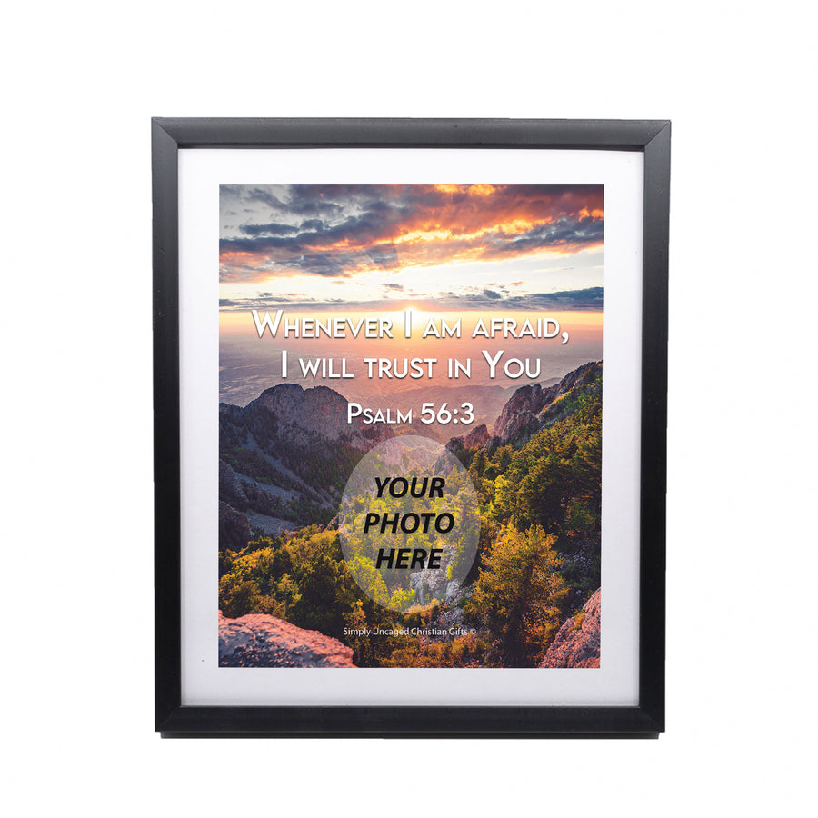 Psalm 56:3 Personalized Photo Verse