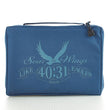 Load image into Gallery viewer, Soar On Wings Isaiah 40:31 Blue Canvas Large Bible Cover
