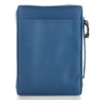 Load image into Gallery viewer, Soar On Wings Isaiah 40:31 Blue Canvas Large Bible Cover
