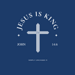Load image into Gallery viewer, Jesus is King John 14:6 Shirt
