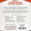Load image into Gallery viewer, Personalized RVR 1960 Biblia Letra Grande Tamaño Manual marrón, piel fabricada (Spanish Edition)
