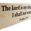 Load image into Gallery viewer, Psalm 23:1 The Lord Is My Shepherd Wood Decor

