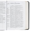 Load image into Gallery viewer, Personalized Custom Text Your Name KJV Thompson Chain-Reference Bible Black Bonded Leather Red Letter Edition King James Version
