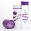 Load image into Gallery viewer, I Can Do All Things Philippians 4:13 Glass Water Bottle

