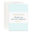Load image into Gallery viewer, Ministry Thank You Appreciation Card for Pastor, Minister, Church
