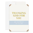 Load image into Gallery viewer, Ministry Appreciation Card Thanking God For You for Pastor, Church, Family
