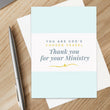Load image into Gallery viewer, Ministry Thank You Appreciation Card for Pastor, Minister, Church
