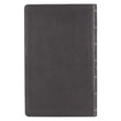 Load image into Gallery viewer, Personalized Bible KJV Giant Print Holy Bible Full Grain Premium Leather Thumb Index Black
