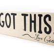 Load image into Gallery viewer, I Got This Love God Spanish Wood Decor

