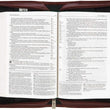 Load image into Gallery viewer, Matthew 19:26 Faux Leather Blue Personalized Bible Cover For Women
