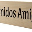 Load image into Gallery viewer, Buenvenidos Amigos Spanish Wood Decor
