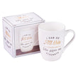 Load image into Gallery viewer, I Can Do All Things Philippians 4:13 White Mug
