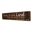 Load image into Gallery viewer, Proverbs 3:5 Trust in The Lord with All Your Heart Wood Decor
