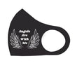 Load image into Gallery viewer, Angels Are WIth Me Breathable Stretch Fit Mask
