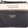 Load image into Gallery viewer, Amazing Grace Two-Tone LuxLeather Personalized Bible Cover For Women
