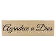 Load image into Gallery viewer, Agradece a Dios Spanish Wood Decor
