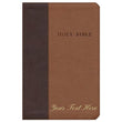 Load image into Gallery viewer, Personalized NLT Premium Value Large Print Slimline Bible Leathersoft Look Brown Tan TuTone New Living Translation
