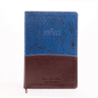 Load image into Gallery viewer, Personalized Custom Text Your Name NIV The Woman's Study Bible Receiving God's Truth for Balance, Hope, and Transformation Blue/Brown Leathersoft Red Letter Edition
