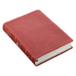 Load image into Gallery viewer, Personalized KJV Super Giant Print Holy Bible Full Grain Premium Leather Thumb Index Burgundy
