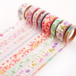 Load image into Gallery viewer, Blossoms of Blessings Floral Washi Tape
