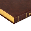 Load image into Gallery viewer, Personalized KJV Thompson Chain-Reference Bible Red Letter Large Print Brown
